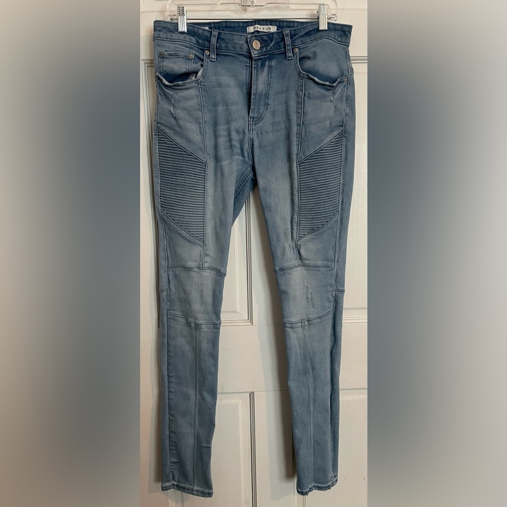 PacSun Ribbed Stacked Skinny Jeans 32x32